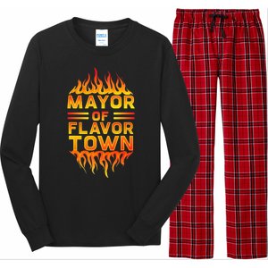 Mayor Of The Flavor Town Long Sleeve Pajama Set