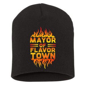 Mayor Of The Flavor Town Short Acrylic Beanie