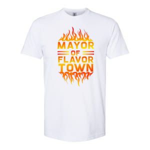 Mayor Of The Flavor Town Softstyle CVC T-Shirt