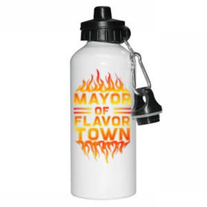 Mayor Of The Flavor Town Aluminum Water Bottle