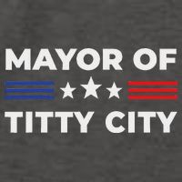 Mayor Of Titty City Vector Backpack