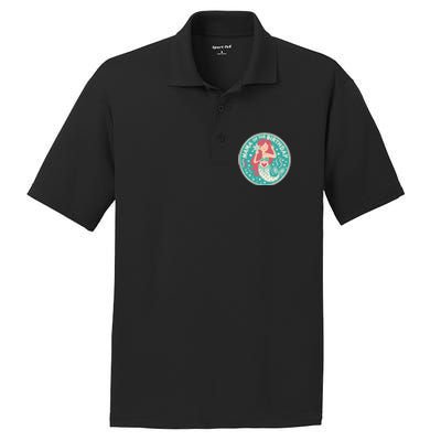 Mama Of The Birthday Mermaid Birthday Party Mermaid Mother PosiCharge RacerMesh Polo