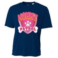 Mommy Of The Birthday Girl Dog Paw Mom Matching Cooling Performance Crew T-Shirt