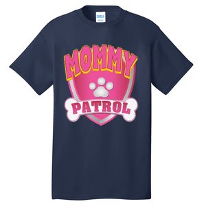 Mommy Of The Birthday Girl Dog Paw Mom Matching Tall T-Shirt