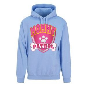 Mommy Of The Birthday Girl Dog Paw Mom Matching Unisex Surf Hoodie