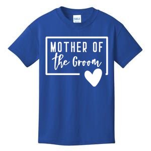 Mother Of The Groom Heart Mom Wedding Bachelorette Shower Great Gift Kids T-Shirt