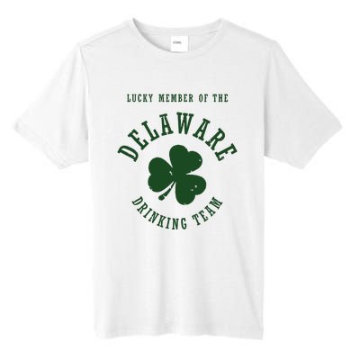 Member Of The Delaware Drinking Team St Patricks Day Tall Fusion ChromaSoft Performance T-Shirt