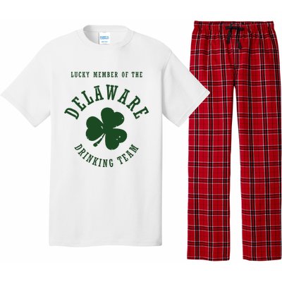 Member Of The Delaware Drinking Team St Patricks Day Pajama Set