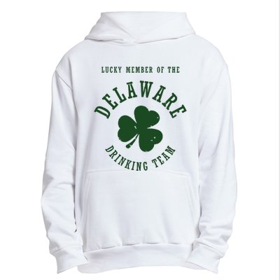 Member Of The Delaware Drinking Team St Patricks Day Urban Pullover Hoodie