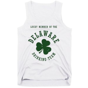 Member Of The Delaware Drinking Team St Patricks Day Tank Top