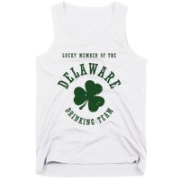 Member Of The Delaware Drinking Team St Patricks Day Tank Top