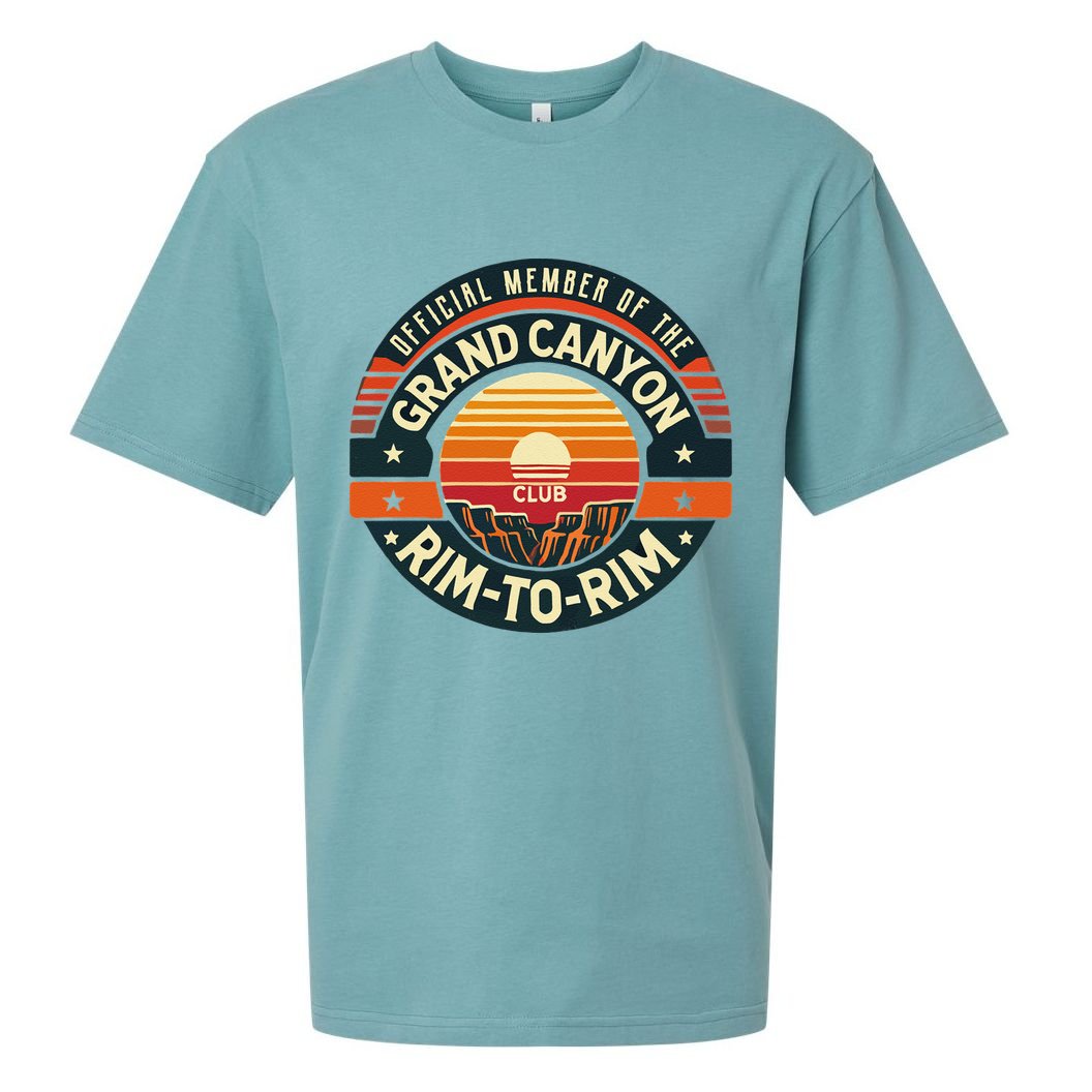 Member Of The Grand Canyon Rimtorim Club Gift Sueded Cloud Jersey T-Shirt