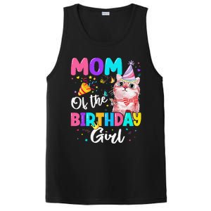 Mom Of The Birthday Cat Kitten Theme Family Bday PosiCharge Competitor Tank