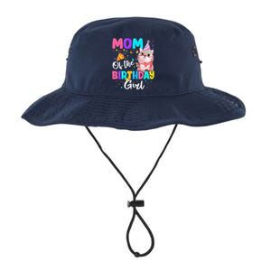 Mom Of The Birthday Cat Kitten Theme Family Bday Legacy Cool Fit Booney Bucket Hat