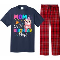 Mom Of The Birthday Cat Kitten Theme Family Bday Pajama Set