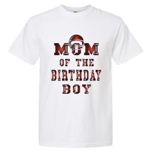 Mom Of The Birthday American Football Party Cute Gift Garment-Dyed Heavyweight T-Shirt