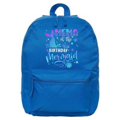 Mema Of The Birthday Mermaid 16 in Basic Backpack