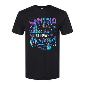 Mema Of The Birthday Mermaid Softstyle® CVC T-Shirt