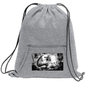 Minus One Tokyo Destruction Sweatshirt Cinch Pack Bag