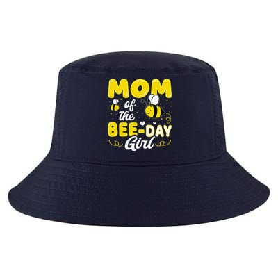 Mom Of The Bee Day Girl Hive Party Matching Birthday Sweet Cool Comfort Performance Bucket Hat