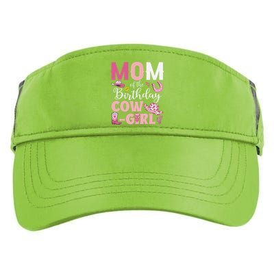 Mom Of The Birthday Cowgirl Rodeo Party Bday Girl Party Adult Drive Performance Visor