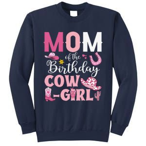 Mom Of The Birthday Cowgirl Rodeo Party Bday Girl Party Sweatshirt