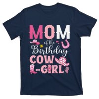 Mom Of The Birthday Cowgirl Rodeo Party Bday Girl Party T-Shirt