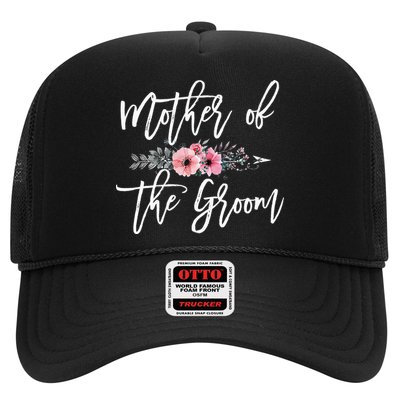 Mother of the Groom I Loved Him First Mother's Day Wedding Trucker Hat