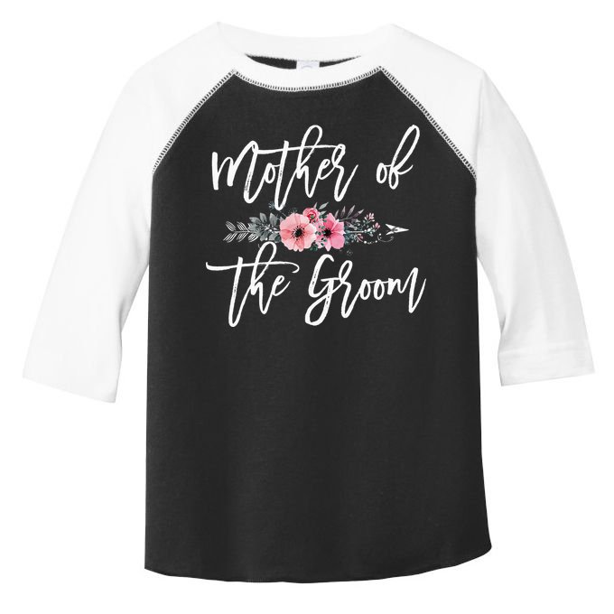 Mother of the Groom I Loved Him First Mother's Day Wedding Toddler Fine Jersey T-Shirt