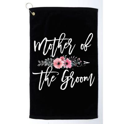 Mother of the Groom I Loved Him First Mother's Day Wedding Golf Towel