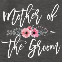 Mother of the Groom I Loved Him First Mother's Day Wedding Vector Backpack