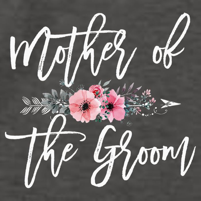 Mother of the Groom I Loved Him First Mother's Day Wedding Vector Backpack