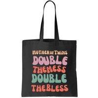 Mother Of Twins Double The Mess Double The Bless Funny Bag