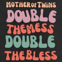 Mother Of Twins Double The Mess Double The Bless Funny Microfiber Hand Towel