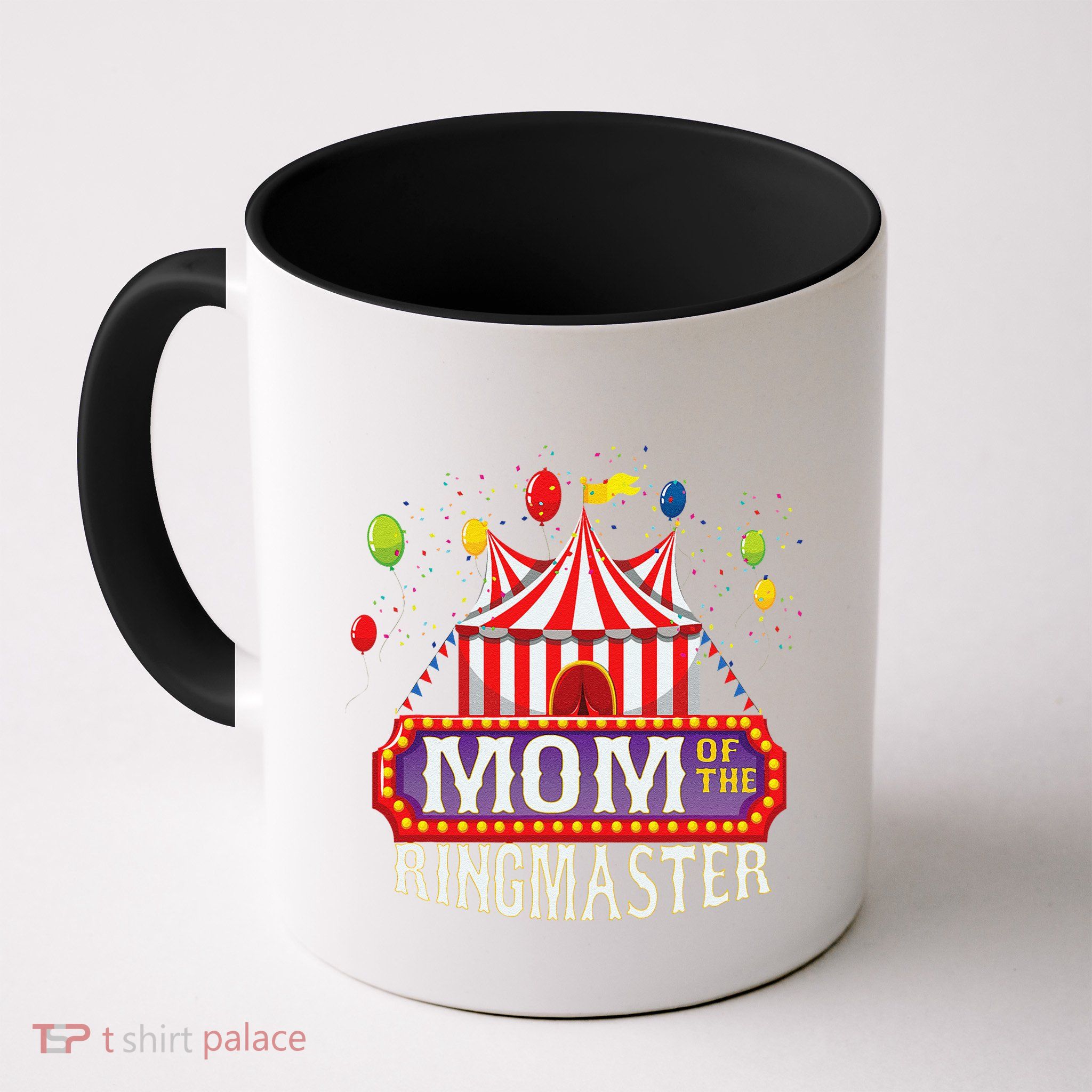 Mom Of The Birthday Ringmaster Circus Party Bday Mug