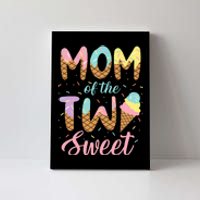 Mom of the Two Sweet Birthday Ice Cream Lovers 2nd Canvas