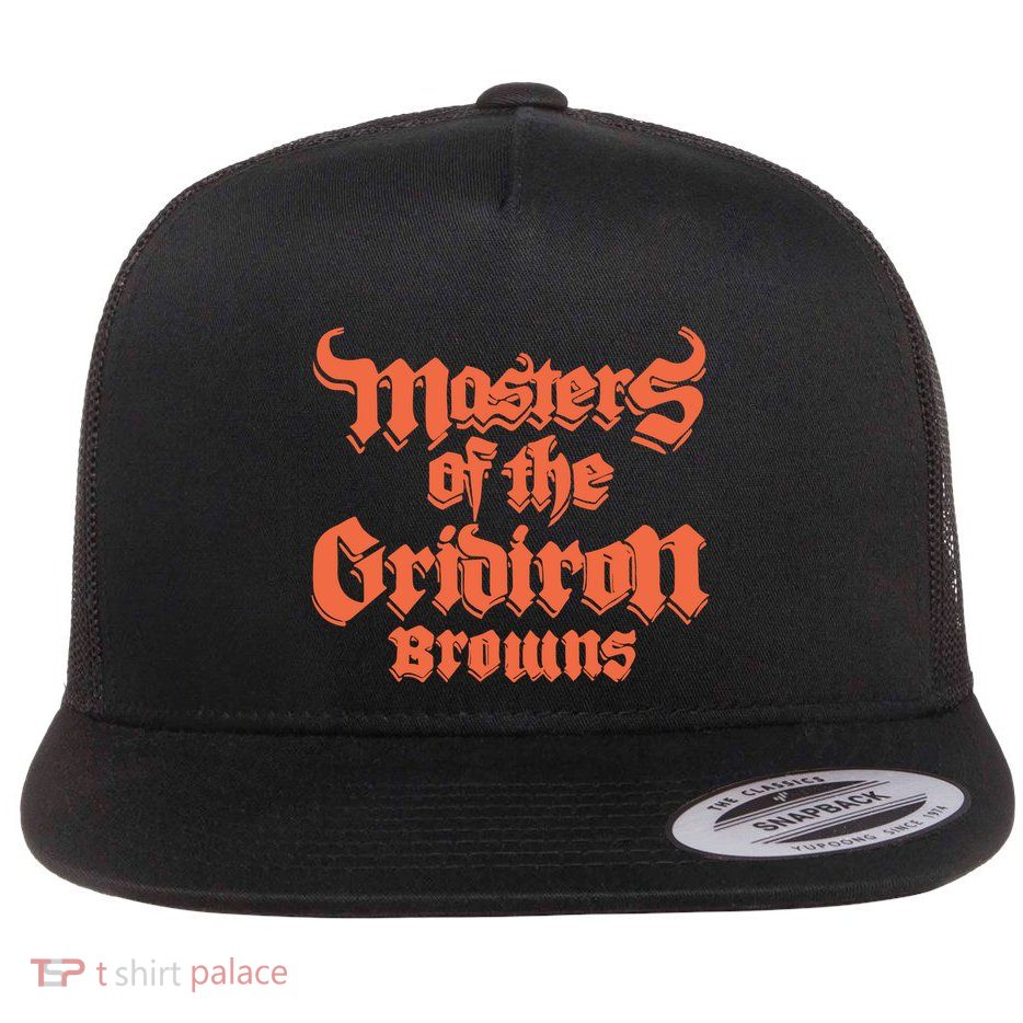 Master Of The Gridiron Flat Bill Trucker Hat