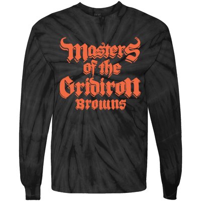 Master Of The Gridiron Tie-Dye Long Sleeve Shirt