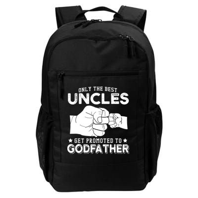 Mens Only The Best Uncles Get Promoted To Godfather Backpack