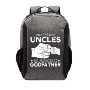 Mens Only The Best Uncles Get Promoted To Godfather Vector Backpack