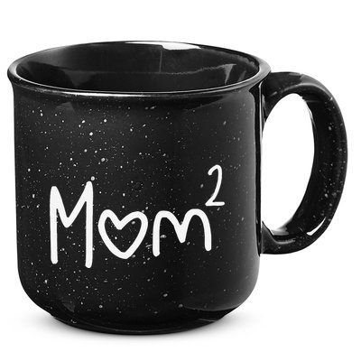 Mom Of Two Mother Day Mom 2 Squared Mommy 15oz Campfire Ceramic Mug