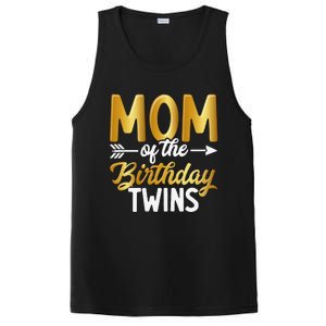 Mom Of The Birthday Twins Mothers Day Motherhood PosiCharge Competitor Tank