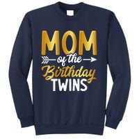 Mom Of The Birthday Twins Mothers Day Motherhood Sweatshirt