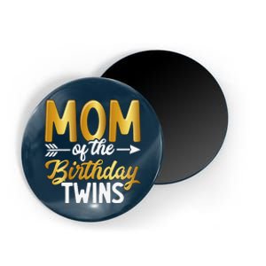 Mom Of The Birthday Twins Mothers Day Motherhood Magnet