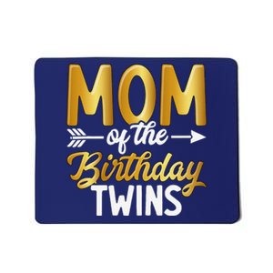 Mom Of The Birthday Twins Mothers Day Motherhood Mousepad