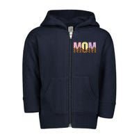 Mom Of The Sweet One Ice Cream 1st First Family MotherS Day Toddler Zip Fleece Hoodie