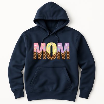 Mom Of The Sweet One Ice Cream 1st First Family MotherS Day Hoodie