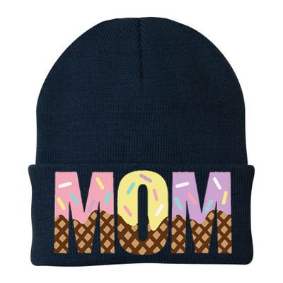 Mom Of The Sweet One Ice Cream 1st First Family MotherS Day Knit Cap Winter Beanie