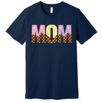 Mom Of The Sweet One Ice Cream 1st First Family MotherS Day Premium T-Shirt