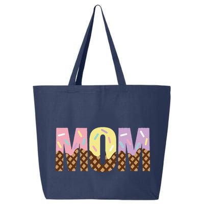 Mom Of The Sweet One Ice Cream 1st First Family MotherS Day 25L Jumbo Tote